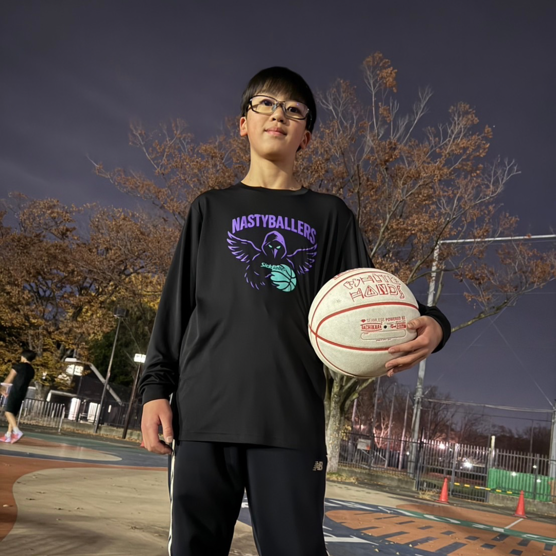 Nasty ballers replica L/S tee