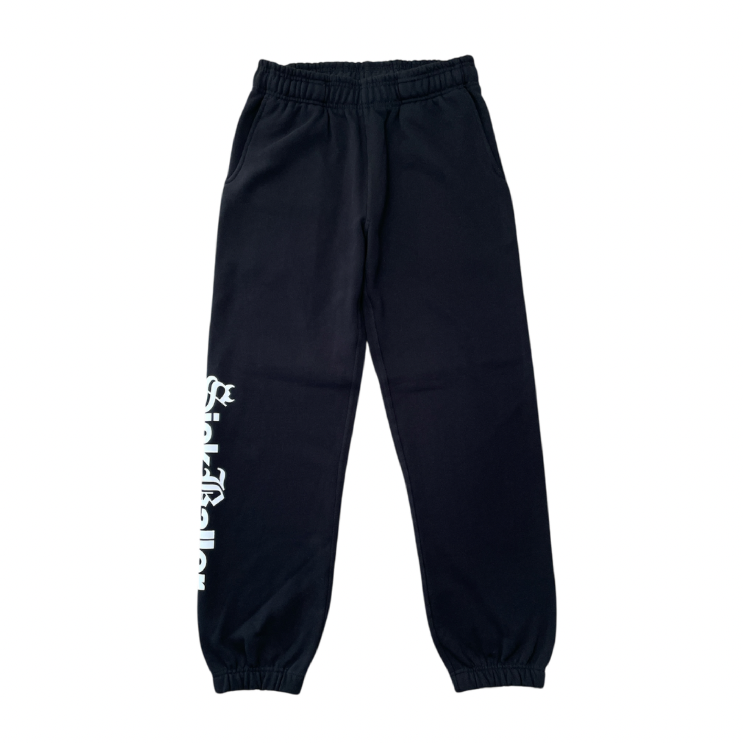 "Sick of" heavy weight sweat pants(black)
