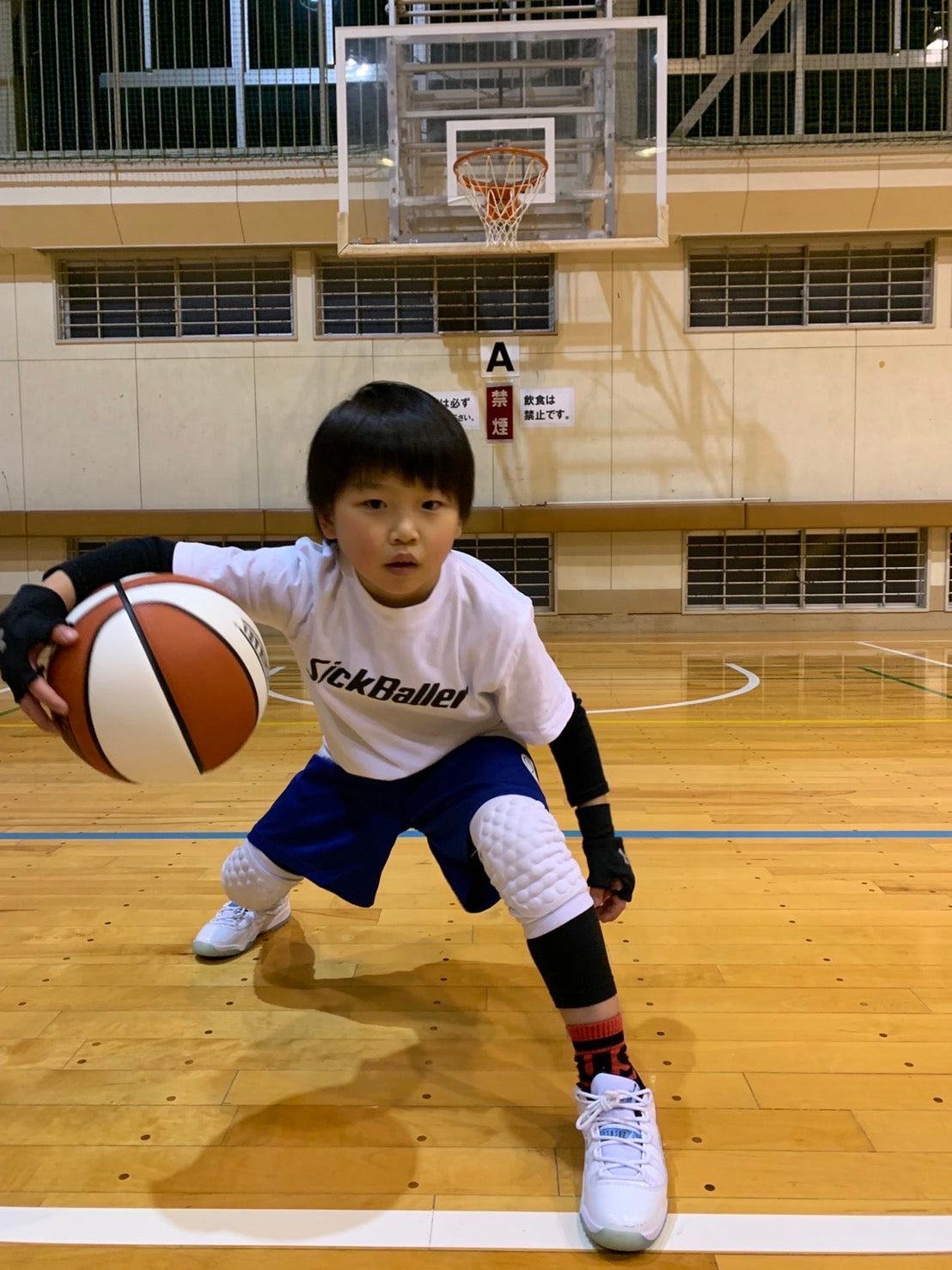 Logo short sleeve tee(white/black)