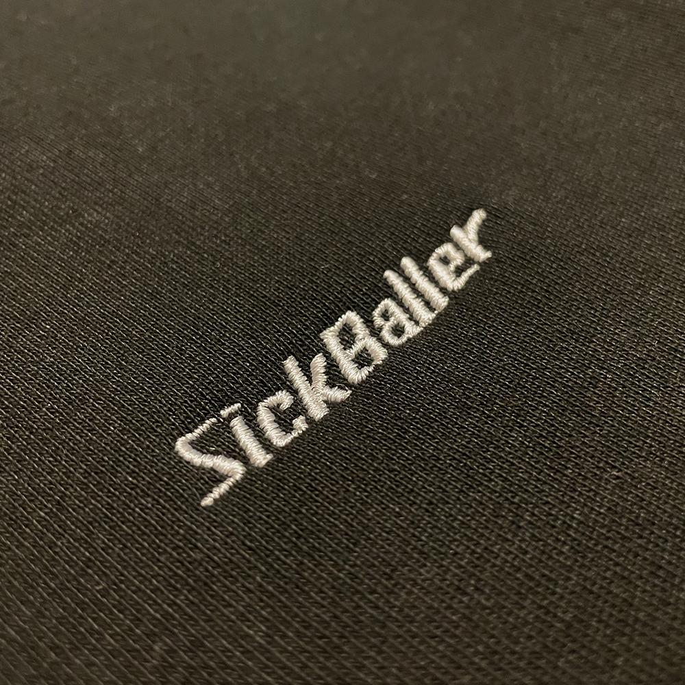 Logo sweat pants(black/white)