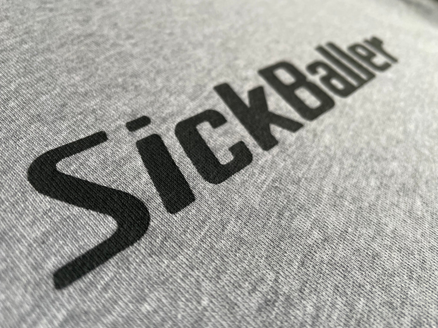 Logo printed hoodie(gray/black)