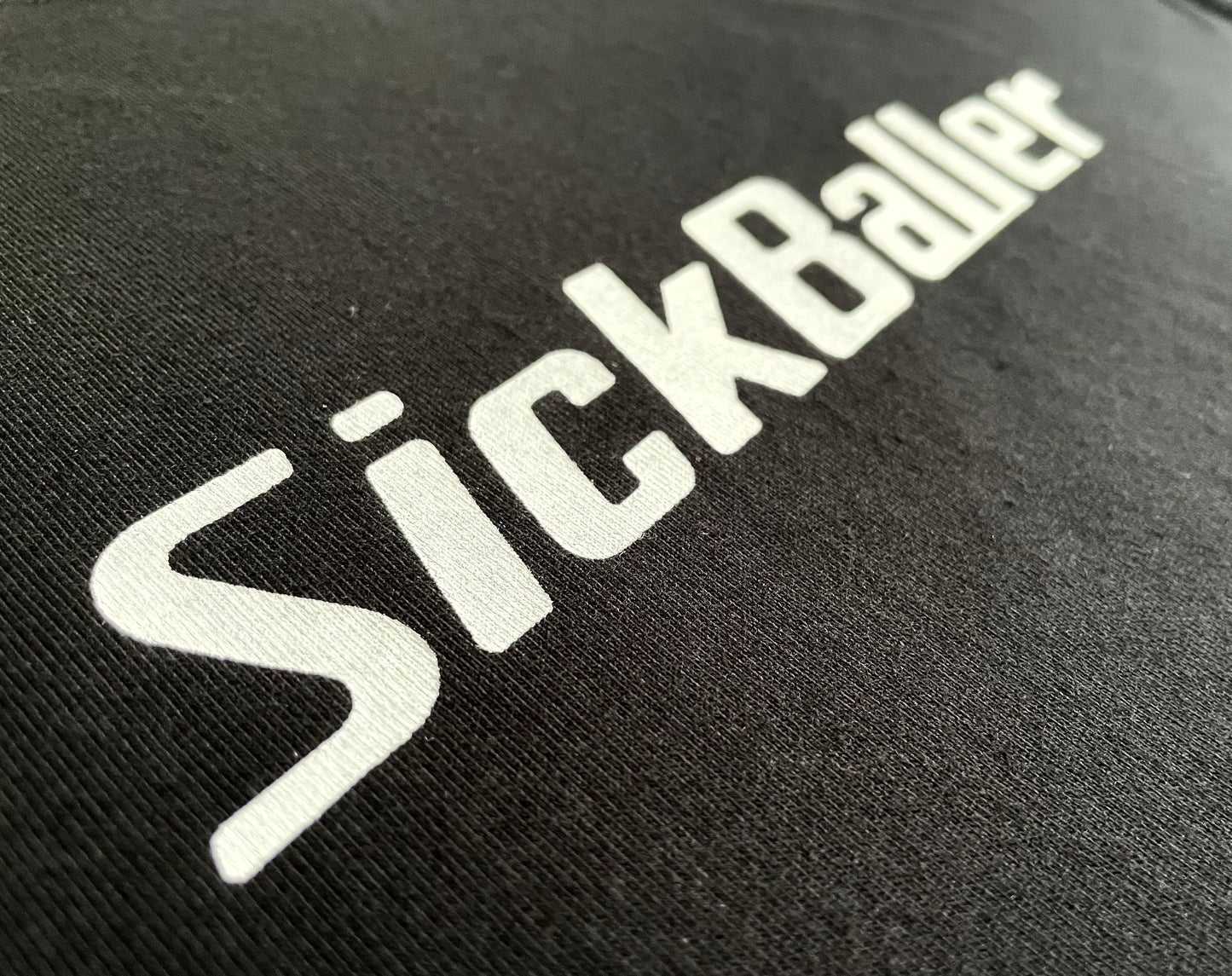 Logo long sleeve tee(black/white)