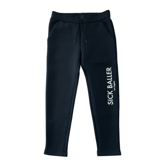 Double knit pants LA sports(black)