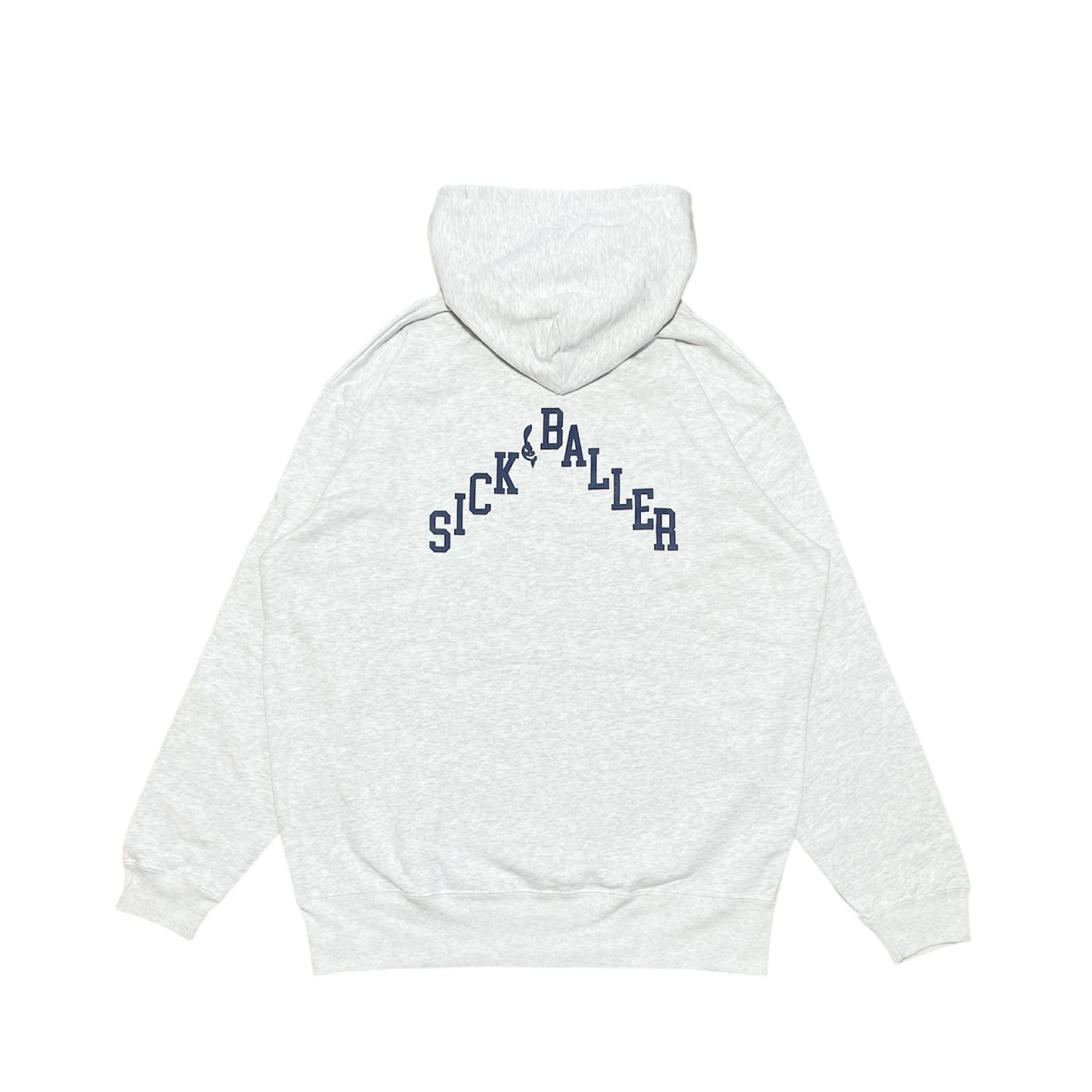 LA logo hoodie "Limited" （ash/navy) ”LA style”