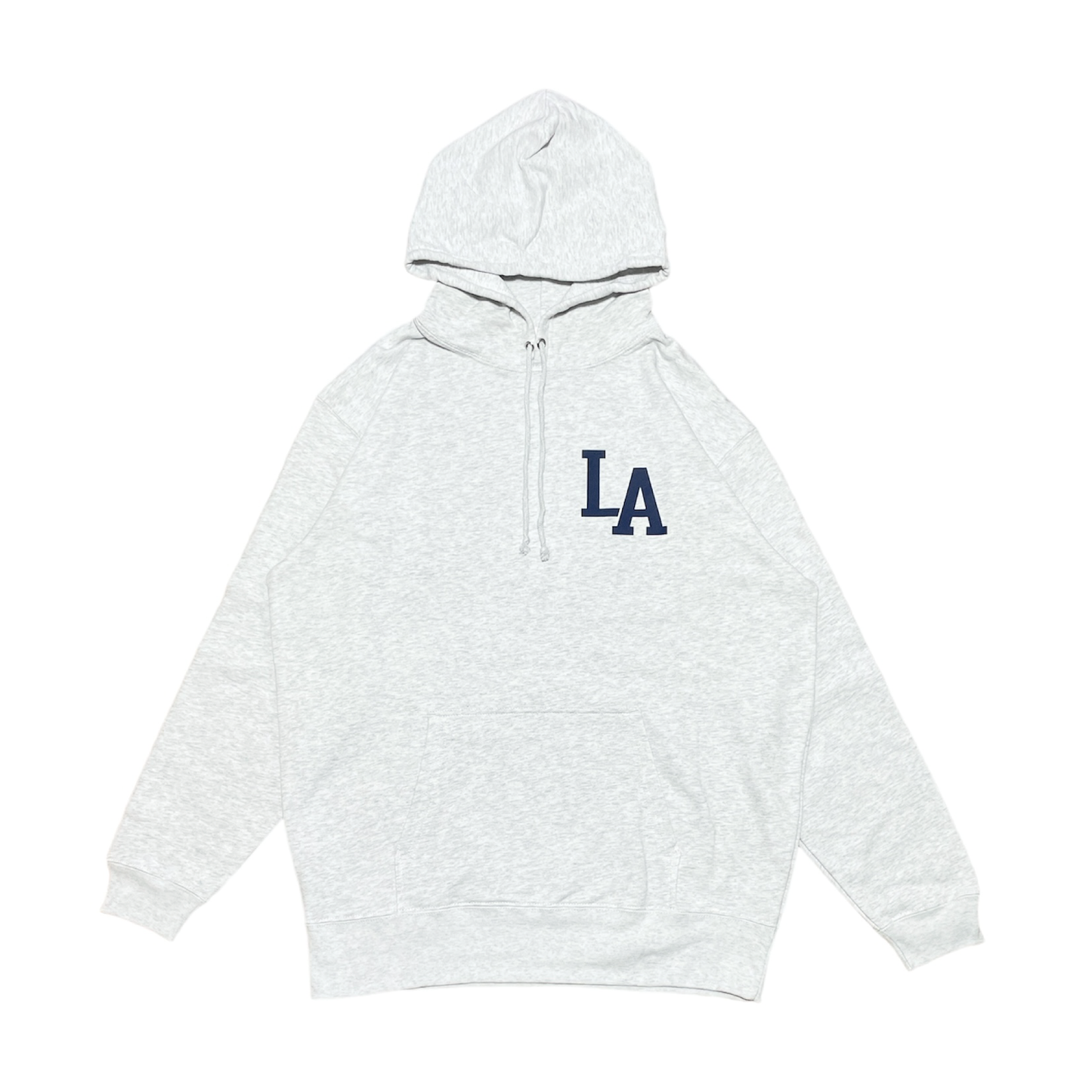 LA logo hoodie "Limited" （ash/navy) ”LA style”