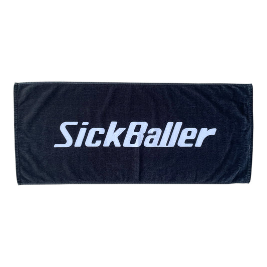 Logo face towel(black)
