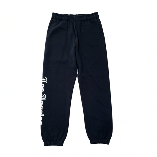 "Sick of LA" heavy weight sweat pants(black)