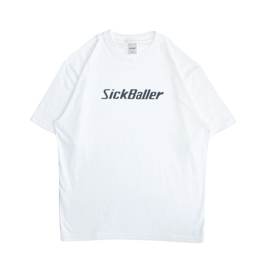 Logo short sleeve tee(white/black)