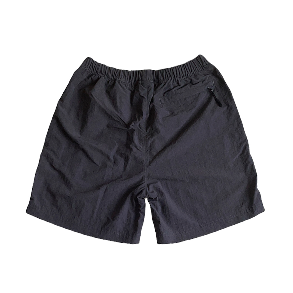 all logo nylon shorts（charcoal gray）