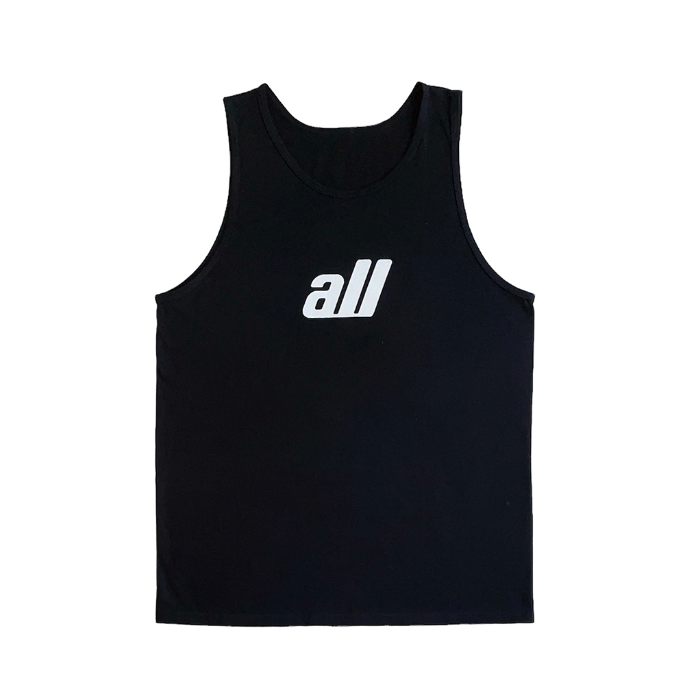 all logo tank top(black)