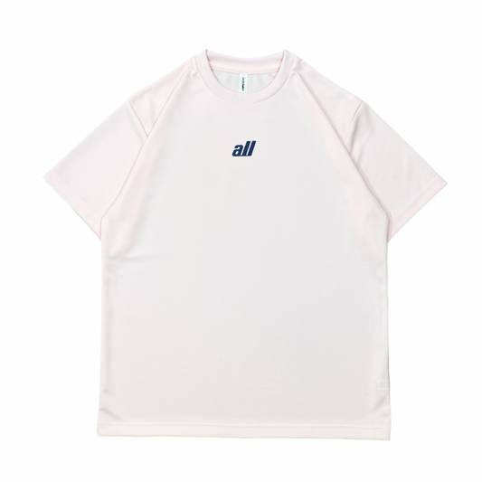 Mini al logo dry S/S tee(light pink)