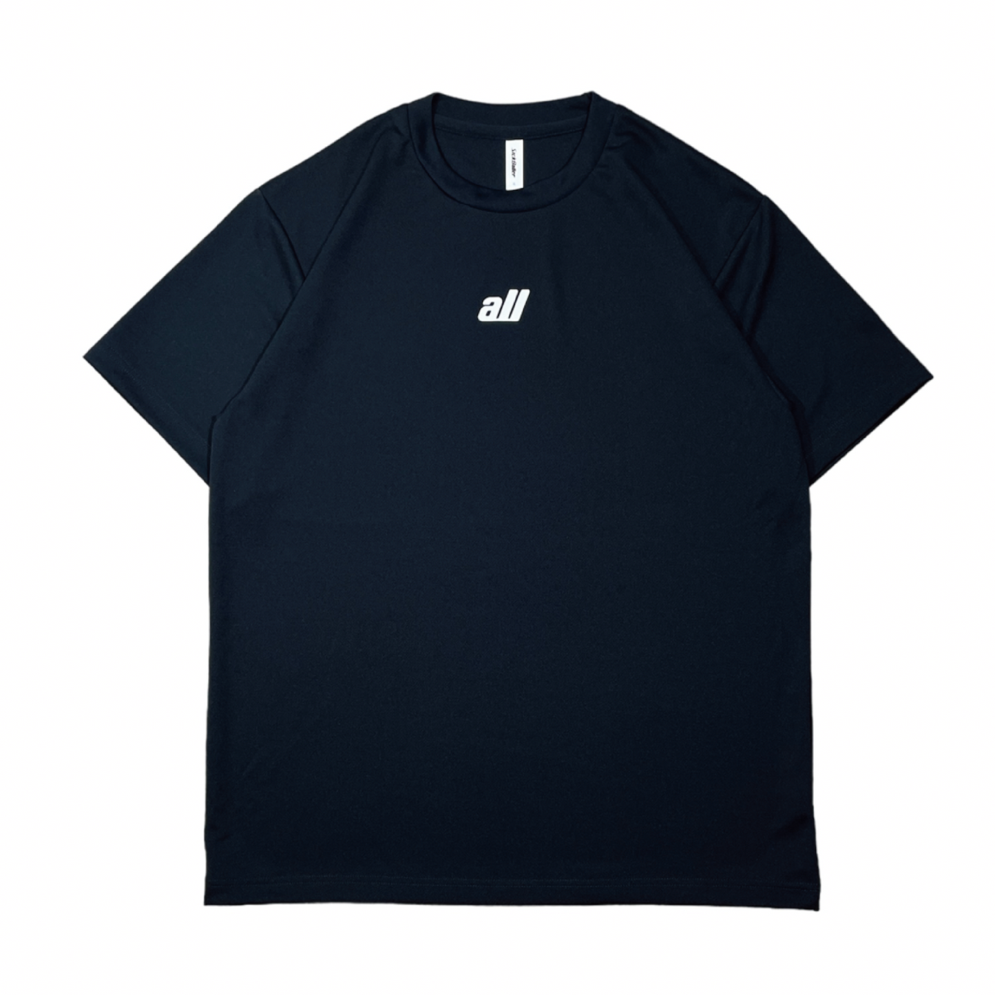 Mini all logo dry S/S tee(black)