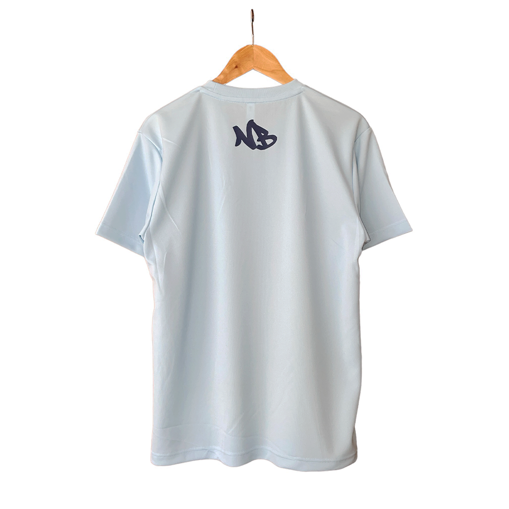 nasty ballers dry S/S tee（light blue）